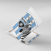 Custom Botswana Football Canvas Wall Art Come On Zebras