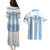 Custom Botswana Football Couples Matching Puletasi and Hawaiian Shirt Come On Zebras