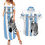 Custom Botswana Football Couples Matching Summer Maxi Dress and Hawaiian Shirt Come On Zebras
