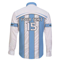 Custom Botswana Football Family Matching Long Sleeve Bodycon Dress and Hawaiian Shirt Come On Zebras