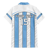 Custom Botswana Football Family Matching Mermaid Dress and Hawaiian Shirt Come On Zebras