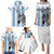 Custom Botswana Football Family Matching Puletasi and Hawaiian Shirt Come On Zebras