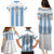 Custom Botswana Football Family Matching Puletasi and Hawaiian Shirt Come On Zebras