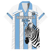 Custom Botswana Football Family Matching Puletasi and Hawaiian Shirt Come On Zebras