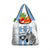 Custom Botswana Football Grocery Bag Come On Zebras