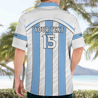 Custom Botswana Football Hawaiian Shirt Come On Zebras