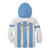Custom Botswana Football Kid Hoodie Come On Zebras