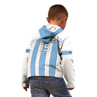 Custom Botswana Football Kid Hoodie Come On Zebras