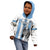 Custom Botswana Football Kid Hoodie Come On Zebras