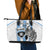 Custom Botswana Football Leather Tote Bag Come On Zebras