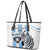 Custom Botswana Football Leather Tote Bag Come On Zebras