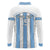 Custom Botswana Football Long Sleeve Polo Shirt Come On Zebras