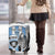 Custom Botswana Football Luggage Cover Come On Zebras