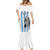 Custom Botswana Football Mermaid Dress Come On Zebras