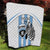 Custom Botswana Football Quilt Come On Zebras