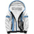 Custom Botswana Football Sherpa Hoodie Come On Zebras