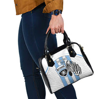 Custom Botswana Football Shoulder Handbag Come On Zebras