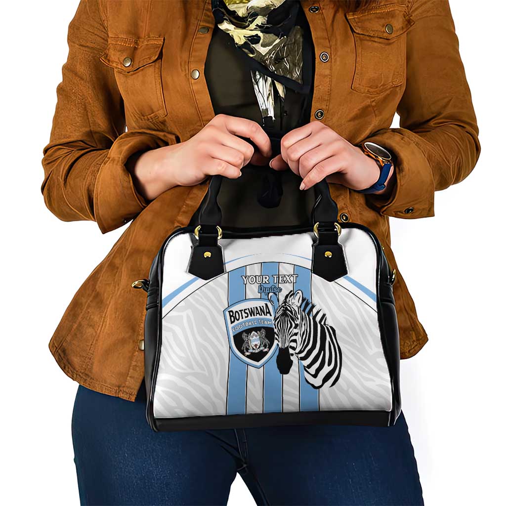Custom Botswana Football Shoulder Handbag Come On Zebras