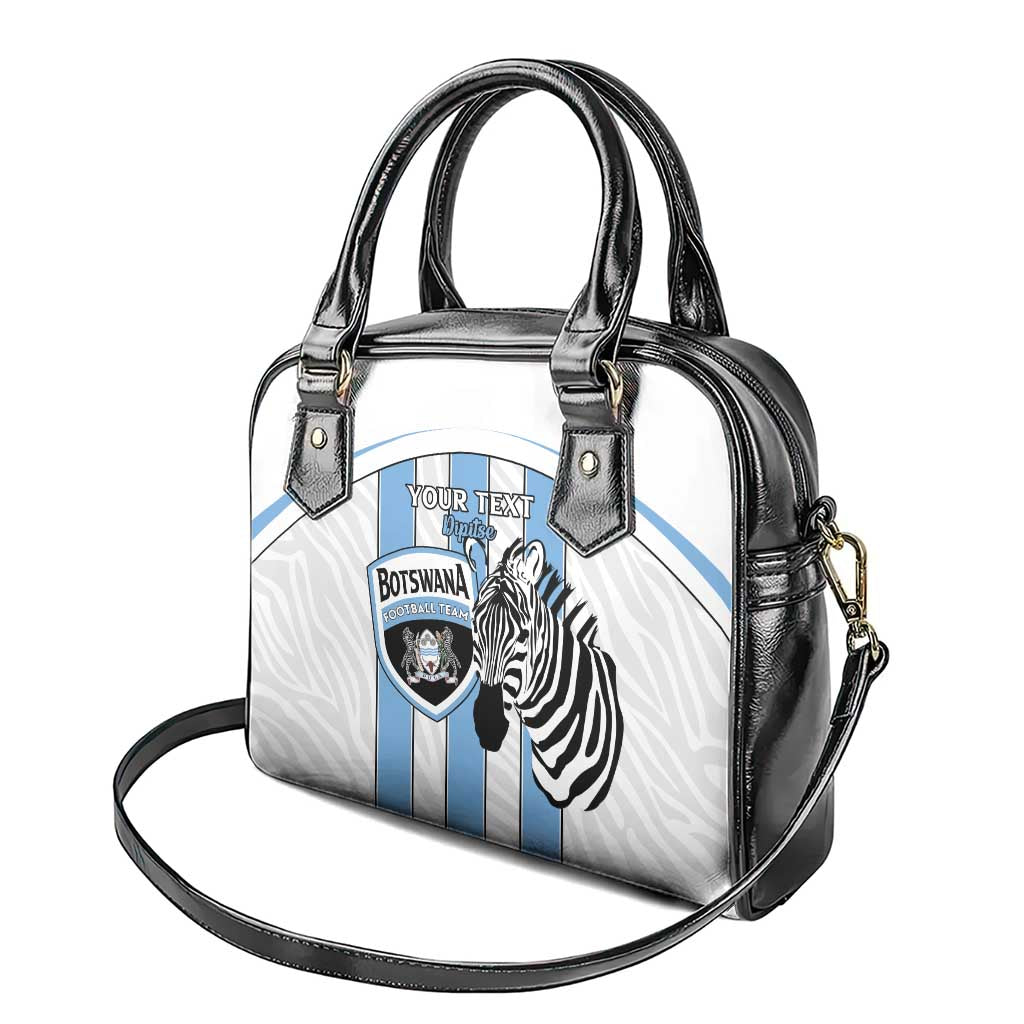 Custom Botswana Football Shoulder Handbag Come On Zebras