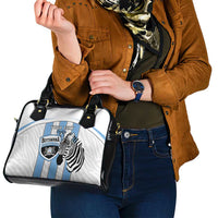Custom Botswana Football Shoulder Handbag Come On Zebras