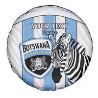 Custom Botswana Football Spare Tire Cover Come On Zebras