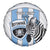 Custom Botswana Football Spare Tire Cover Come On Zebras