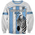 Custom Botswana Football Sweatshirt Come On Zebras