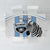 Custom Botswana Football Tablecloth Come On Zebras