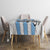 Custom Botswana Football Tablecloth Come On Zebras