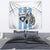 Custom Botswana Football Tapestry Come On Zebras