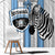 Custom Botswana Football Window Curtain Come On Zebras