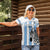Custom Botswana Football Women Polo Shirt Come On Zebras