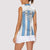 Custom Botswana Football Women Sleeveless Polo Shirt Come On Zebras
