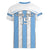 Custom Botswana Football Women V-Neck T-Shirt Come On Zebras