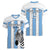 Custom Botswana Football Women V-Neck T-Shirt Come On Zebras