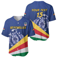 Custom Seychelles Beach Soccer 2025 Baseball Jersey Flag Style