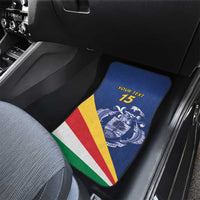Custom Seychelles Beach Soccer 2025 Car Mats Flag Style