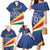 Custom Seychelles Beach Soccer 2025 Family Matching Mermaid Dress and Hawaiian Shirt Flag Style