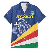 Custom Seychelles Beach Soccer 2025 Family Matching Mermaid Dress and Hawaiian Shirt Flag Style