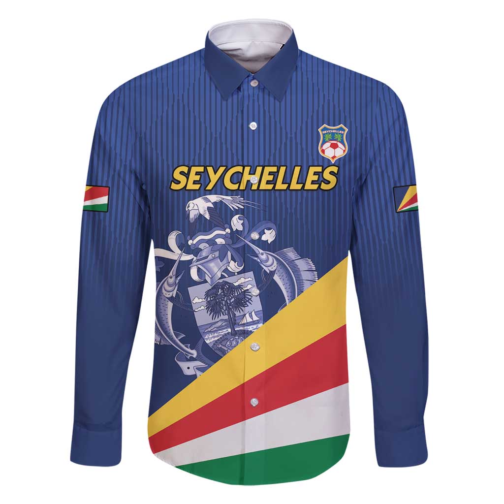 Custom Seychelles Beach Soccer 2025 Family Matching Tank Maxi Dress and Hawaiian Shirt Flag Style