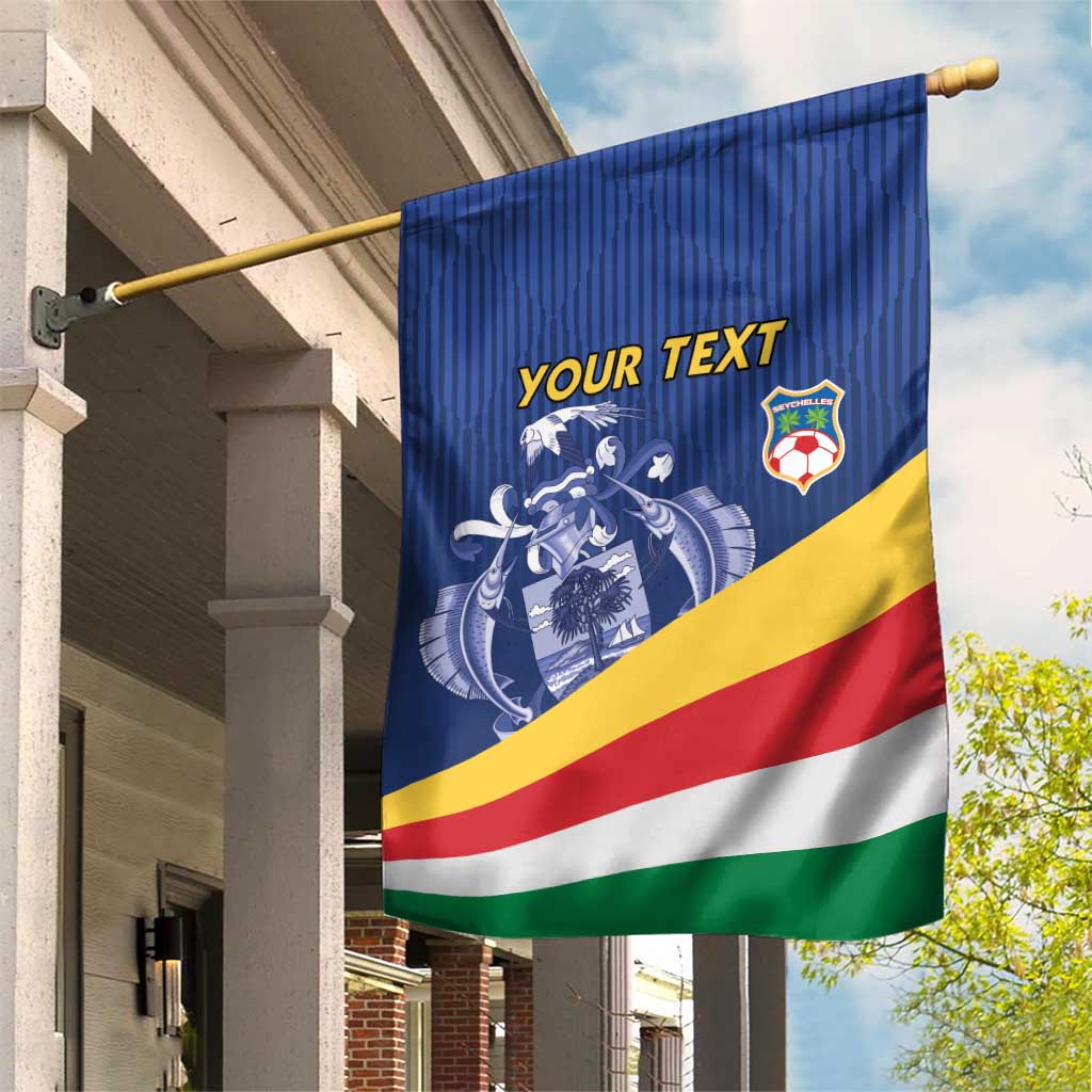 Custom Seychelles Beach Soccer 2025 Garden Flag Flag Style