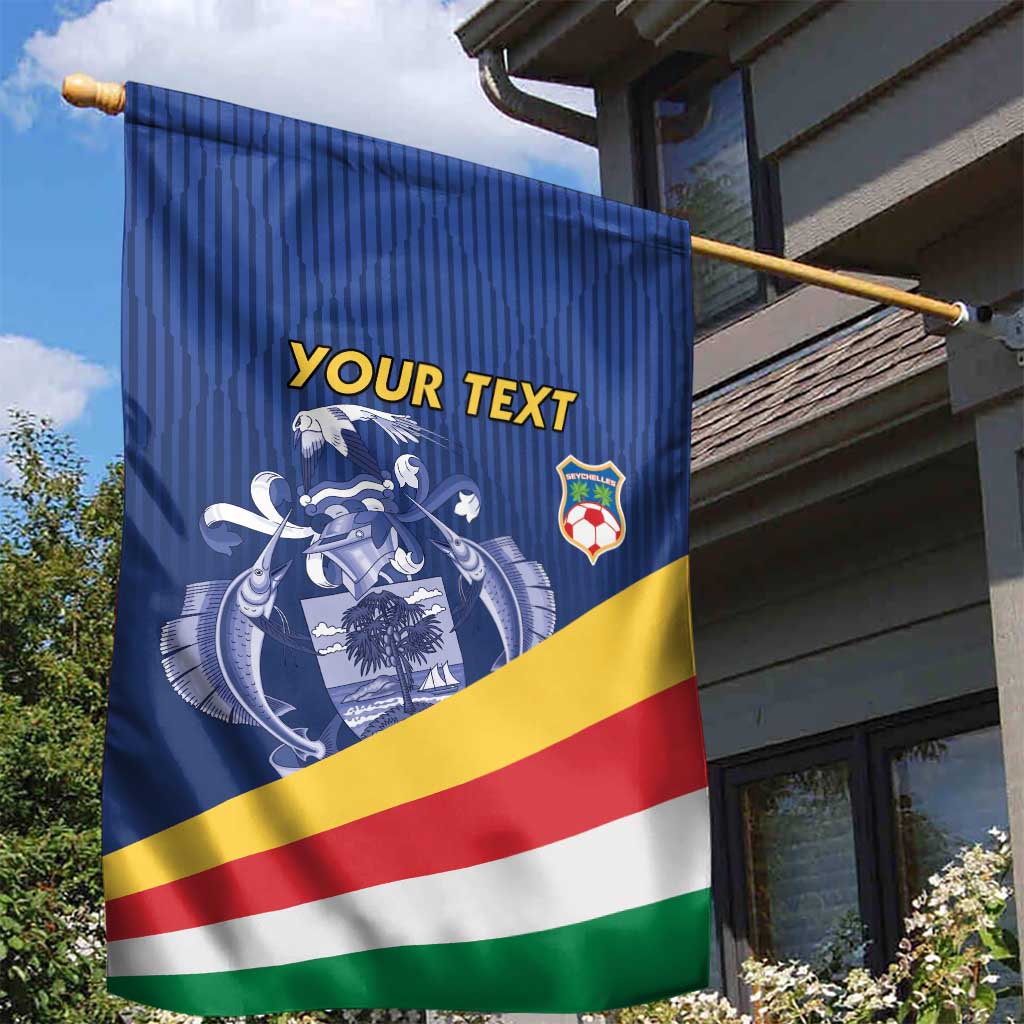 Custom Seychelles Beach Soccer 2025 Garden Flag Flag Style