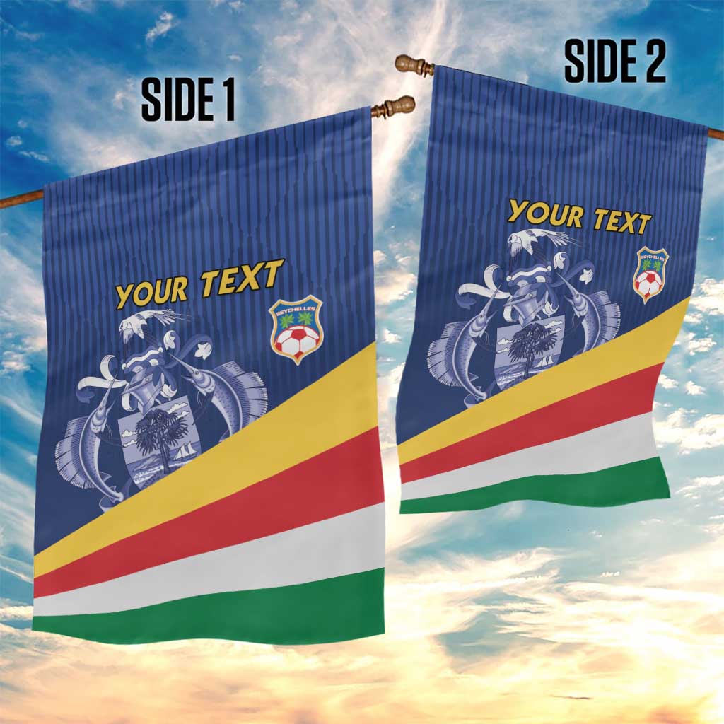Custom Seychelles Beach Soccer 2025 Garden Flag Flag Style