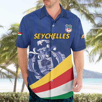 Custom Seychelles Beach Soccer 2025 Hawaiian Shirt Flag Style