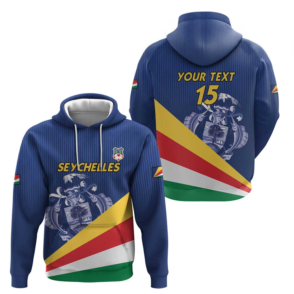 Custom Seychelles Beach Soccer 2025 Hoodie Flag Style