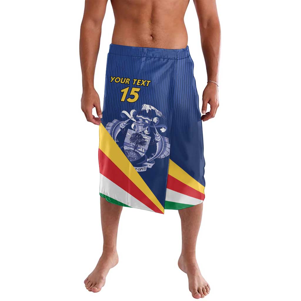 Custom Seychelles Beach Soccer 2025 Lavalava Flag Style