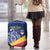 Custom Seychelles Beach Soccer 2025 Luggage Cover Flag Style