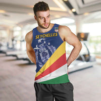 Custom Seychelles Beach Soccer 2025 Men Tank Top Flag Style