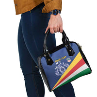 Custom Seychelles Beach Soccer 2025 Shoulder Handbag Flag Style
