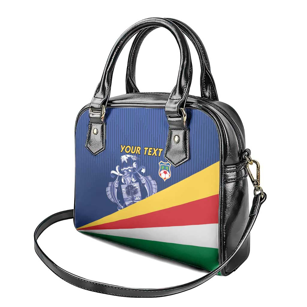 Custom Seychelles Beach Soccer 2025 Shoulder Handbag Flag Style